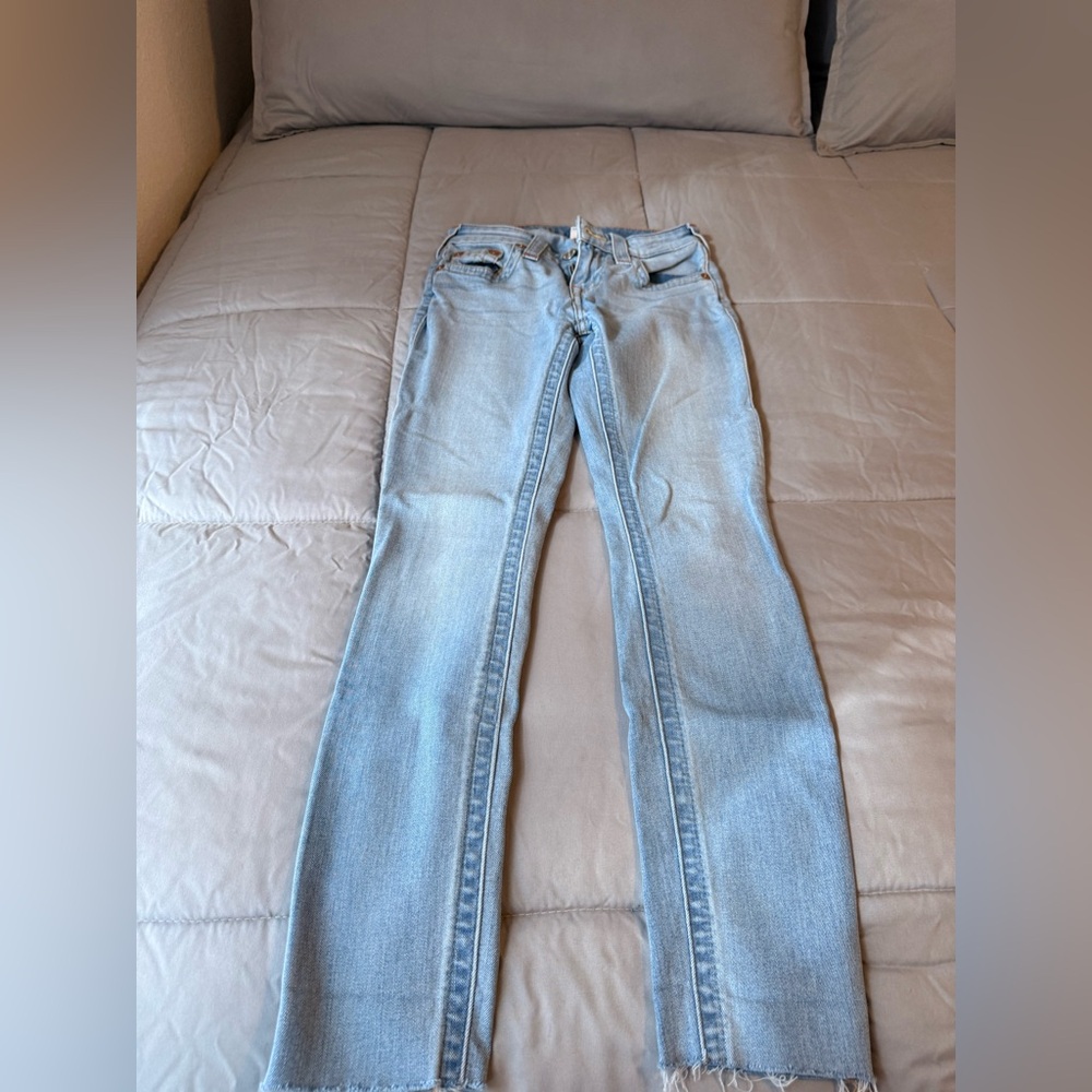 True Religion Light Blue Skinny Jeans